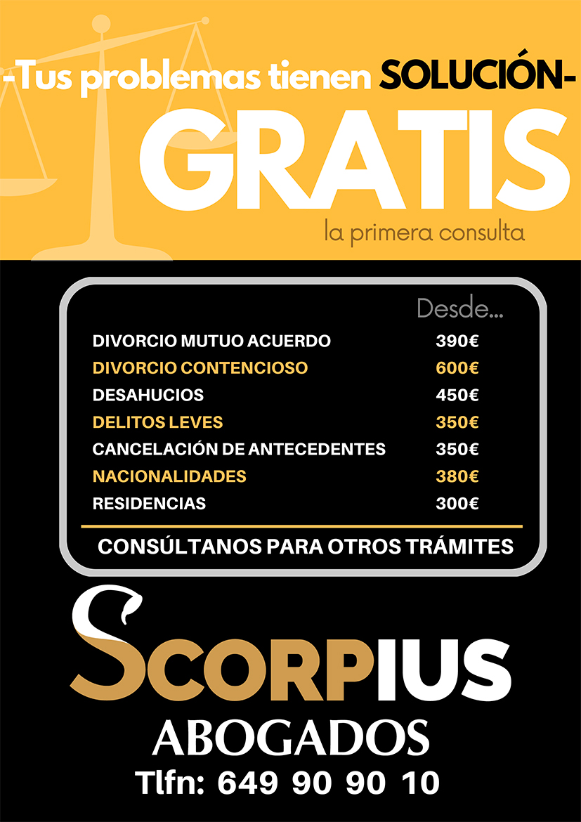 Derecho de familia scorpius abogados malaga